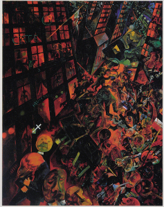 G. Grosz, La processione del cadavere