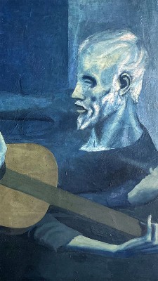 Il-vecchio-chitarrista-cieco-PABLO PICASSO 1903
