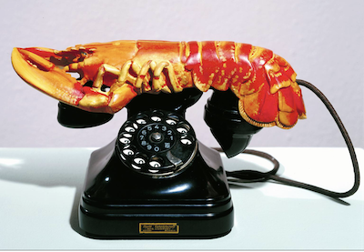 Duchamp_ telefono aragosta 1936