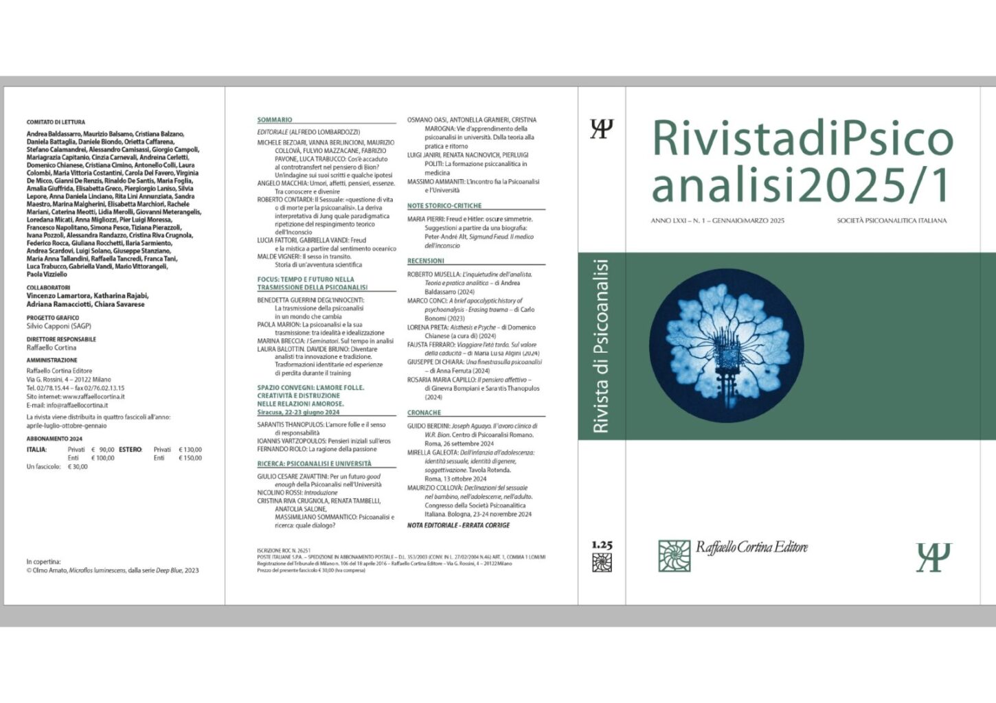 Rivista di Psicoanalisi - 2025/1