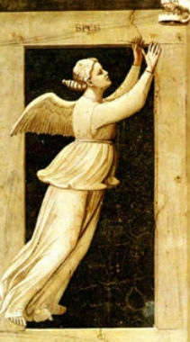 La Speranza (Spes) di Giotto 1306