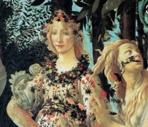 La Primavera Sandro Botticelli _particolare