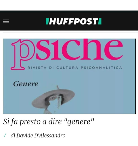Si fa presto a dire generedi D. D’Alessandro HuffPost, 21 Agosto 2024