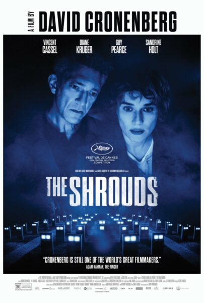 "The Shrouds" di D. Cronenberg. Recensione di S. Monetti e A. Moroni